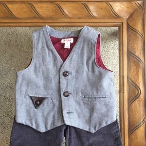 Boy’s 2T Gray 2-Piece Set